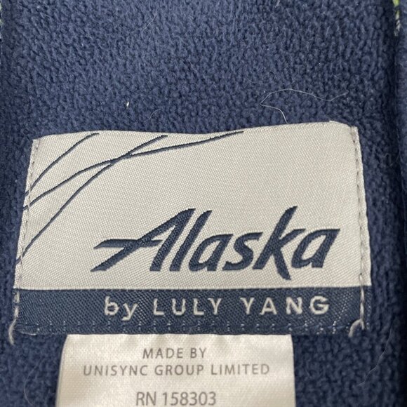 Alaska By Luly Yang Soft Shell Jacket Men’s L Oeko-Tex Horizon Full Zip Blue - Picture 5 of 12